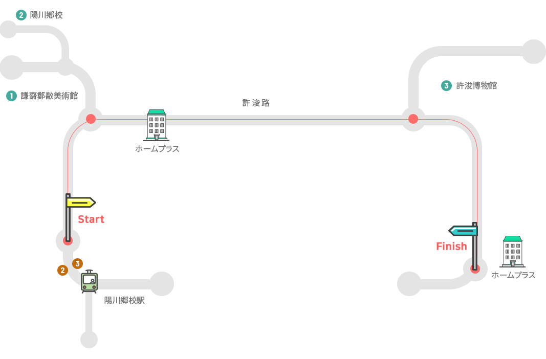 제1코스 지도